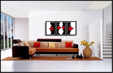 Zarum-Art-Painting-Lips-Triage-Series-Living-Room